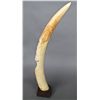 Image 5 : African Carved Ivory Tusk, Man (1 of 2) …