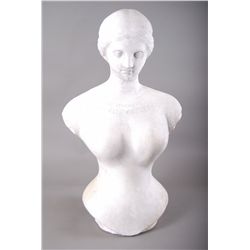 Dr. Warners Health Corset.  Chalk mannequin.  Patented Feb. 13, 1…