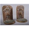 Image 1 : End of Trail Bronze Book Ends…
