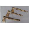 Image 2 : Set of (3) Antique Tribal Ceremonial Bronze Hatchets…