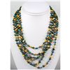 Image 1 : 319.70ctw Freshwater Multi-Color Pearl Necklace