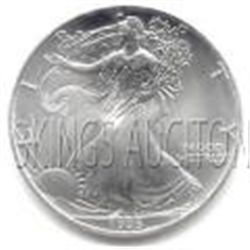 Uncirculated Silver Eagle 1995