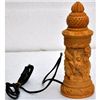 Image 1 : Haldu Wood Decorative Lamp size 10in.x3.5in.