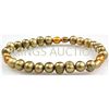 Image 1 : 90.48ctw Natural Rice Freshwater Pearls Bracelet