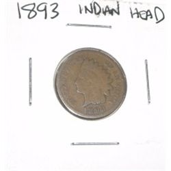 1893 INDIAN HEAD PENNY *PLEASE LOOK AT PICTURE TO DETERMINE GRADE*!!