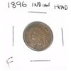 Image 1 : 1896 INDIAN HEAD PENNY *RARE FINE GRADE*!!