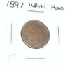 Image 1 : 1897 INDIAN HEAD PENNY *RARE FINE GRADE*!!