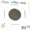 Image 1 : 1900 INDIAN HEAD PENNY RED BOOK VALUE IS $8.00 *RARE VERY FINE GRADE*!!
