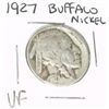 Image 1 : 1927 Buffalo Nickel *RARE VERY FINE GRADE*!!