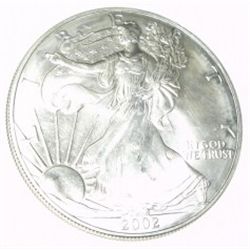 2002 SILVER EAGLE *1 TROY OZ SILVER .999!!