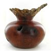 Image 1 : Afzelia Burl Handcarved Vase (DEC-553)