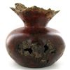 Image 2 : Afzelia Burl Handcarved Vase (DEC-553)