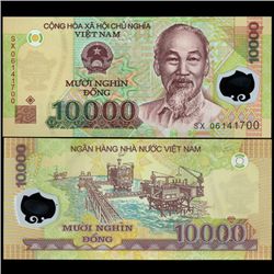 2003 Vietnam 10000 Dong Crisp Unc Note (COI-3893)