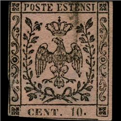 1852 Modena 10c Stamp (STM-0981)