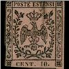 Image 1 : 1852 Modena 10c Stamp (STM-0981)