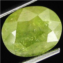 5.40ct Natural Demantoid Garnet Oval (GEM-29450)