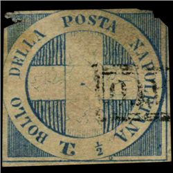 1860 Naples 1/2g Stamp (STM-0971)