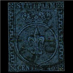 1852 Parma 40c Stamp (STM-0941)
