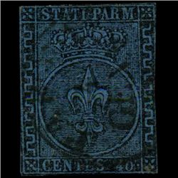 1852 Parma 40c Stamp (STM-0941)