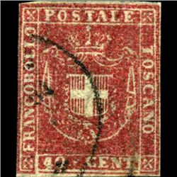 1860 Tuscany 40c Stamp (STM-0912)