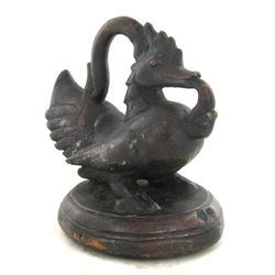 Duck Opium Weight Early 1900s Bronze BIG HEAVY (ANT-1942)