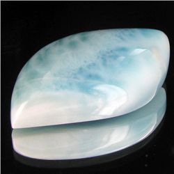 28.7ct Rare Carribean Larimar Cabochon (GEM-45622)