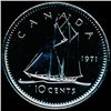 Image 1 : 1971 Canada 10c MS67 DCAM NC ERROR (COI-10284)