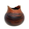 Image 3 : Ebony Burl RARE Hand Carved Vase (DEC-207)