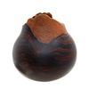 Image 4 : Ebony Burl RARE Hand Carved Vase (DEC-207)