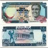 Image 1 : 1989 Zambia 10 Kwacha Note Crisp Unc (CUR-07121)