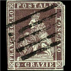 1851 Tuscany 9g Stamp (STM-0930)