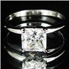 Image 1 : 13.2twc Lab Diamond White Gold Vermeil/925 Ring (JEW-3962)