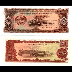 1979 Lao 20 Kip Note Hi Grade (CUR-06849)