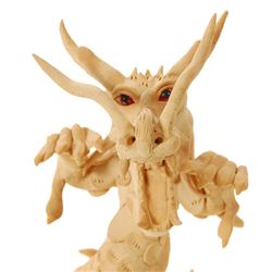 Handmade Teak Dragon (CLB-128)