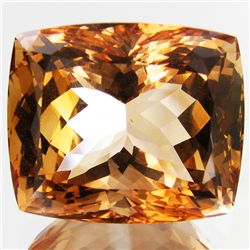 100.55ct Top Luster Imperial Topaz  Cushion (GEM-42796)