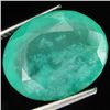 Image 1 : 10.95ct Oval Cut Colombian Emerald (GEM-8951A)