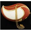 Image 1 : Handmade Ostrich Egg Clutch Handbag Parrot Shaped (ACT-296)