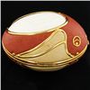 Image 3 : Handmade Ostrich Egg Clutch Handbag Parrot Shaped (ACT-296)