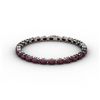 Image 1 : Genuine 13.80 ctw Ruby Bracelet 10k W/Y Gold,6.8g