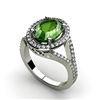 Image 1 : Tourmaline 3.48 ctw & Diamond Ring 14kt W/Y Gold
