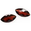 Image 1 : Natural 4.6ctw Garnet Marque 6x12 (2) Stone