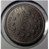 Image 2 : 1867 SHIELD NICKEL CH BU+