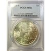 Image 1 : 1891S  Morgan $  PCGS61