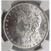 Image 2 : 1884O  Morgan $  NGC65