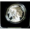 Image 2 : 2001 AMERICAN BUFFALO PROOF COMMEMORATIVE  SILVER DOLLAR, NICE ORIG. PACKAGING