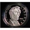 Image 2 : 2009 PROOF ABRAHAM LINCOLN COMMEMORATIVE SILVER DOLLAR