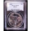 Image 2 : 1983 and 1988 OLYMPIC COMMEMORATRIVE SILVER DOLLARS BOTH PCGS MS69