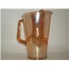 Image 1 : VINTAGE CARNIVAL GLASS PITCHER
