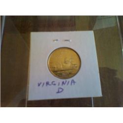 Uncirculated Statehood Quarter Virginia  Denver Mint