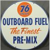 Image 2 : Union 76 Outboard Fuel Porcelain Gasoline Sign
